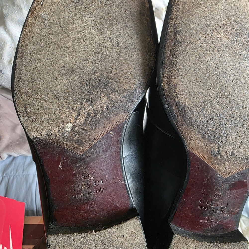 2017-2018 Gucci loafers used size 13 men fair condition - Picture 6 of 6